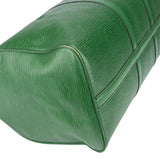 Louis Vuitton Vert Epi Leather Keepall 50
