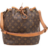 Louis Vuitton Canvas Monogram Sac Noe Petit Shoulder Bag