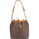 Louis Vuitton Canvas Monogram Sac Noe Petit Shoulder Bag