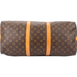 Louis Vuitton Canvas Monogram Keepall 50 Bandouliere