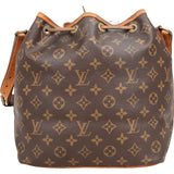 Louis Vuitton Canvas Monogram Sac Noe Petit Shoulder Bag
