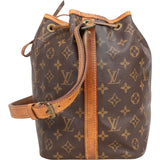 Louis Vuitton Canvas Monogram Sac Noe Petit Shoulder Bag