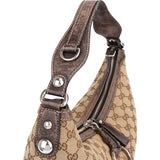 Gucci GG Monogram Horsebit Hobo Bag