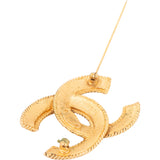 Chanel Golden CC Ornament Brooch