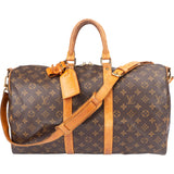 Louis Vuitton Canvas Monogram Keepall 45 Bandouliere