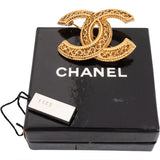 Chanel Golden CC Ornament Brooch