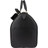 Louis Vuitton Noir Epi Leather Keepall 45