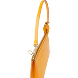 Louis Vuitton Yellow Epi Leather Pochette Accessoire Handbag