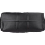 Louis Vuitton Noir Epi Leather Keepall 45