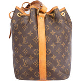 Louis Vuitton Canvas Monogram Sac Noe Petit Shoulder Bag