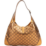 Gucci Golden GG Leather Jackie Handbag