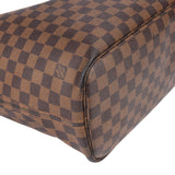 Louis Vuitton Damier Ebene Monogram Neverfull MM Shopper Bag