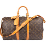 Louis Vuitton Canvas Monogram Keepall 45 Bandouliere