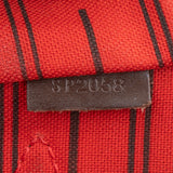 Louis Vuitton Damier Ebene Monogram Neverfull MM Shopper Bag