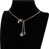 Chanel Crystal Mini CC Necklace