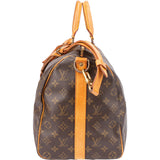 Louis Vuitton Canvas Monogram Keepall 45 Bandouliere