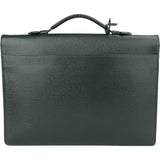 Louis Vuitton Vert Taiga Leather Serviette Kourad Business Handbag