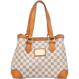Louis Vuitton Damier Azur Monogram Hampstead PM Handbag