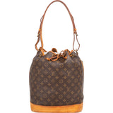 Louis Vuitton Canvas Monogram Sac Noe Grande Shoulder Bag
