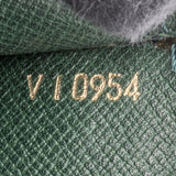 Louis Vuitton Vert Taiga Leather Serviette Kourad Business Handbag