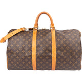 Louis Vuitton Canvas Monogram Keepall 50 Bandouliere