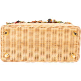 Prada Limited Floral Basket Handbag