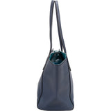 Gucci Blue Leather Swing Handbag
