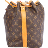 Louis Vuitton Canvas Monogram Sac Noe Petit Shoulder Bag