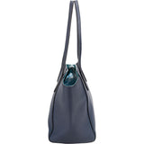 Gucci Blue Leather Swing Handbag