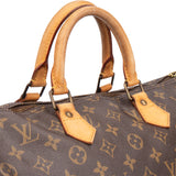 Louis Vuitton Canvas Monogram Speedy 35 Handbag