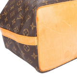 Louis Vuitton Canvas Monogram Sac Noe Petit Shoulder Bag