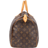 Louis Vuitton Canvas Monogram Speedy 35 Handbag