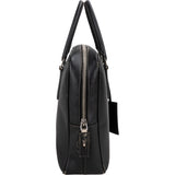 Prada Black Saffiano Leather Triangle Business Handbag
