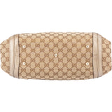 Gucci GG Monogram Bamboo Handbag
