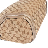 Gucci GG Monogram Bamboo Handbag
