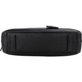 Prada Black Saffiano Leather Triangle Business Handbag