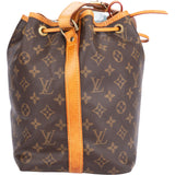 Louis Vuitton Canvas Monogram Sac Noe Petit Shoulder Bag