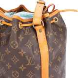 Louis Vuitton Canvas Monogram Sac Noe Petit Shoulder Bag