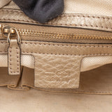 Gucci GG Monogram Bamboo Handbag