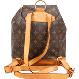 Louis Vuitton Canvas Monogram Montsouris MM Rucksack