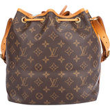 Louis Vuitton Canvas Monogram Sac Noe Petit Shoulder Bag