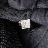 Prada Black Saffiano Leather Triangle Business Handbag