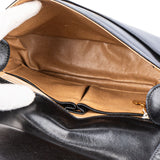 Celine Black Calfskin Triomphe Crossbody Bag
