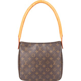 Louis Vuitton Canvas Monogram Looping MM Shoulder Bag