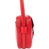 Louis Vuitton Rouge Epi Leather Jeune Fille MM Crossbody Bag