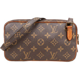 Louis Vuitton Canvas Monogram Marly Crossbody Bag