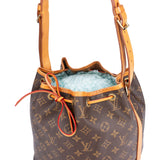 Louis Vuitton Canvas Monogram Sac Noe Petit Shoulder Bag