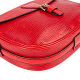 Louis Vuitton Rouge Epi Leather Jeune Fille MM Crossbody Bag