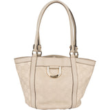 Gucci GG Leather Monogram Abbey Handbag