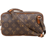 Louis Vuitton Canvas Monogram Marly Crossbody Bag